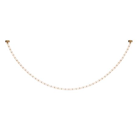 Modern Forms Entice 48 Light 2" Wide LED Multi Light Pendant Aged Brass