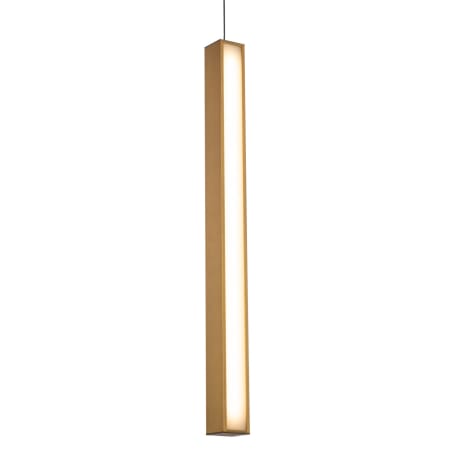 Modern Forms Chaos 20" Tall LED Mini Pendant Aged Brass
