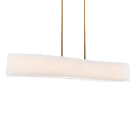 Modern Forms Rhiannon 48" Wide LED Linear Chandelier Aged Brass