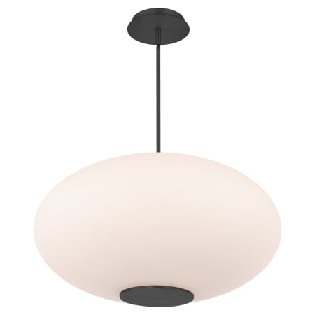 Modern Forms Illusion 22" Wide Switchable Color Temperature LED Pendant - Set to 2700K Black