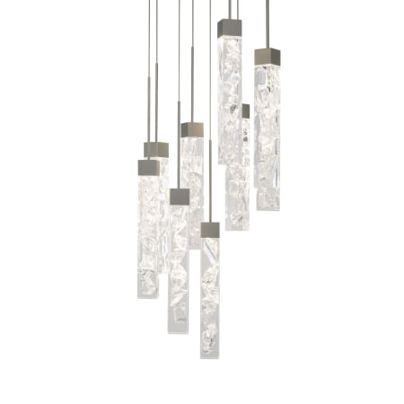 Modern Forms Minx 9 Light 17" Wide LED Crystal Multi Light Pendant Antique Nickel
