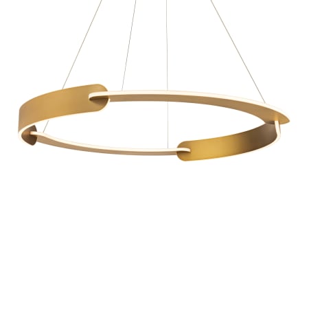 Modern Forms Ilios 4 Light 42" Wide 3000K LED Suspension Pendant Aged Brass