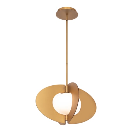 Modern Forms Echelon 16" Wide 3000K LED Pendant Aged Brass
