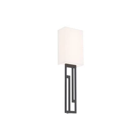 Modern Forms Vander 27" Tall LED Wall Sconce - Set to 3500K Black
