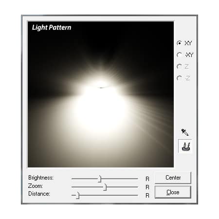 Light Pattern (IES Data)