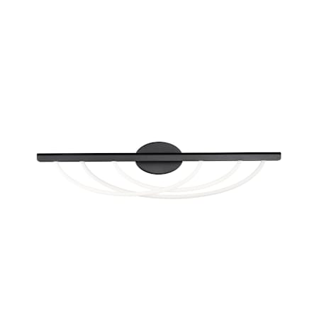 Modern Forms Swoop 3 Light 34" Wide LED Vanity Light Black