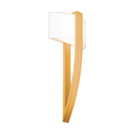 Modern Forms Curvana 20" Tall LED Wall Sconce Aged Brass