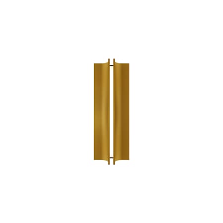 Modern Forms Strait 16" Tall LED Wall Sconce - 3500K Aged Brass