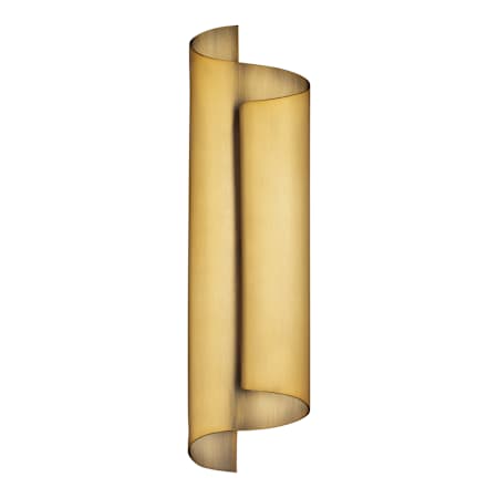 Modern Forms Pirouette 24" Tall LED Wall Sconce - 3000K Aged Brass