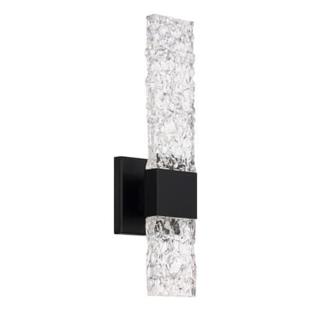 Modern Forms Reflect 2 Light 18" Tall LED Outdoor Wall Sconce Black