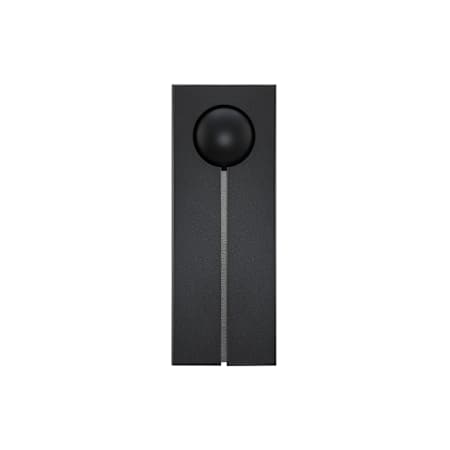 Modern Forms Keyhole 24" Tall LED Outdoor Wall Sconce Black / Brushed Nickel