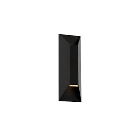 Modern Forms Maglev 2 Light 16" Tall LED Outdoor Wall Sconce Black