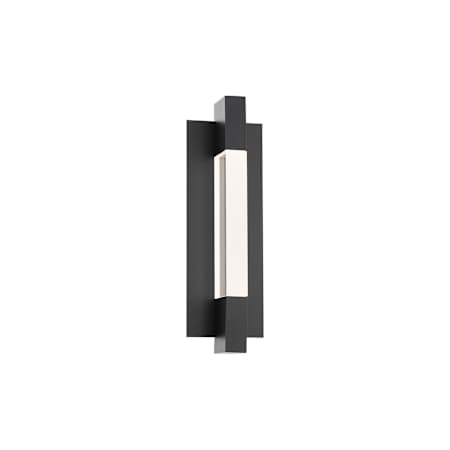 Modern Forms Heliograph 19" Tall LED Outdoor Wall Sconce Black