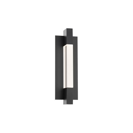 Modern Forms Heliograph 19" Tall LED Outdoor Wall Sconce Black