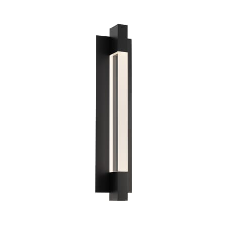 Modern Forms Heliograph 25" Tall LED Outdoor Wall Sconce Black