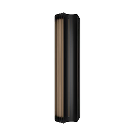 Modern Forms Kane 24" Tall LED Outdoor Wall Sconce - 3000K Black