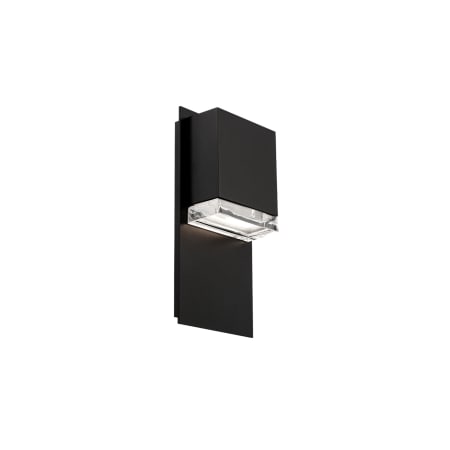 Modern Forms Draped 12" Tall LED Outdoor Wall Sconce Black