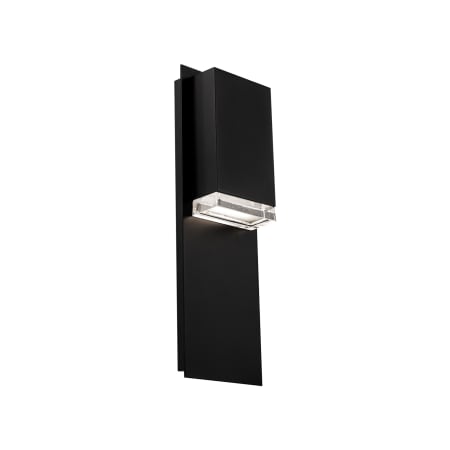 Modern Forms Draped 18" Tall LED Outdoor Wall Sconce Black
