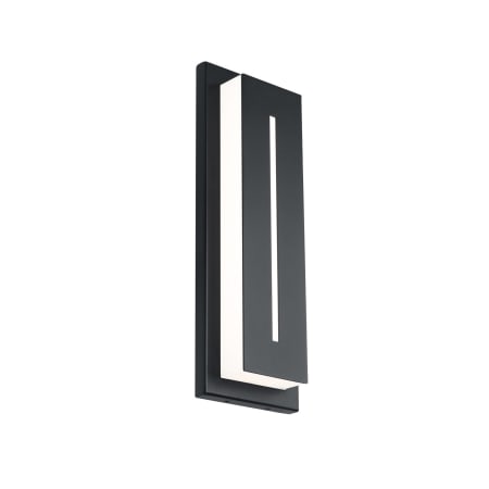 Modern Forms Midnight 16" Tall Switchable Color Temperature LED Outdoor Wall Sconce - Set to 3000K Black