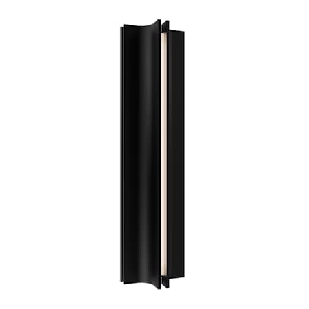 Modern Forms Strait 22" Tall LED Outdoor Wall Sconce - 4000K Black