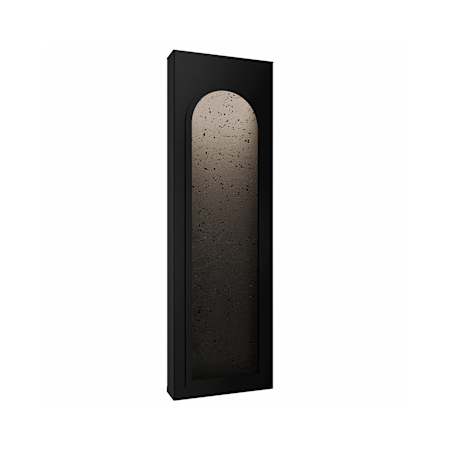 Modern Forms Cadey 24" Tall LED Outdoor Wall Sconce Basalt Stone / Black