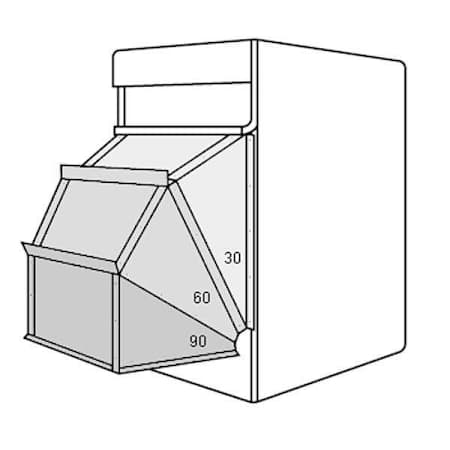 Modine 30 Degrees - Downward Air Deflector - For PTP/PTS/BTS 350-400 and PTC310 Unit Heaters N/A