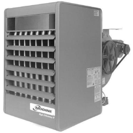 Modine 250,000 BTU - Power Vented Blower Natural Gas Unit Heater - Aluminized Steel Heat Exchanger - 80% Thermal Efficiency N/A