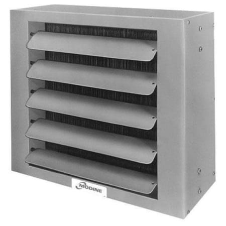 Modine 108,000 BTU - Hot Water / Steam Unit Heater - Horizontal - Top/Bottom Connections - Copper Heat Exchanger N/A