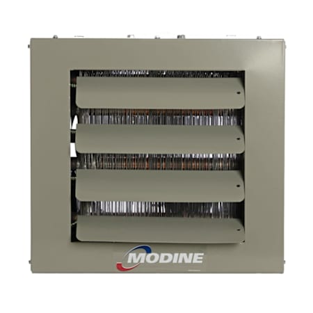 Modine 47,000 BTU - Hot Water/Steam Unit Heater - Horizontal - Copper Heat Exchanger - Top/Bottom Connections N/A