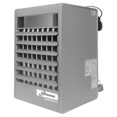 Modine 150,000 BTU - Power Vented Propeller Natural Gas Unit Heater - Aluminized Steel Heat Exchanger - 83% Thermal Efficiency N/A