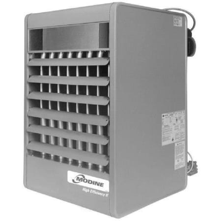 Modine 400,000 BTU - Power Vented Propeller Liquid Propane Unit Heater - Aluminized Steel Heat Exchanger - 83% Thermal Efficiency N/A