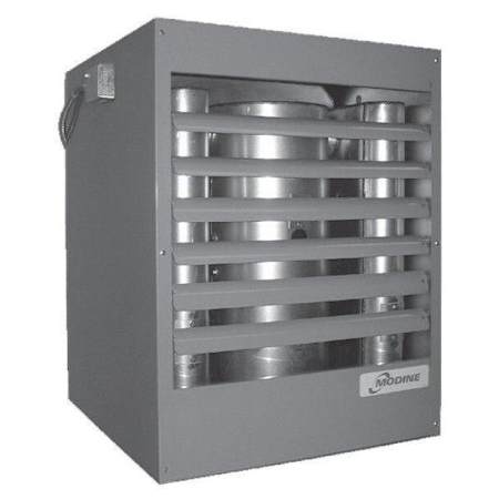 Modine 145,000 BTU - Chimney Vented Propeller Driven Oil Unit Heater - Aluminized Steel Heat Exchanger - 80% Thermal Efficiency N/A