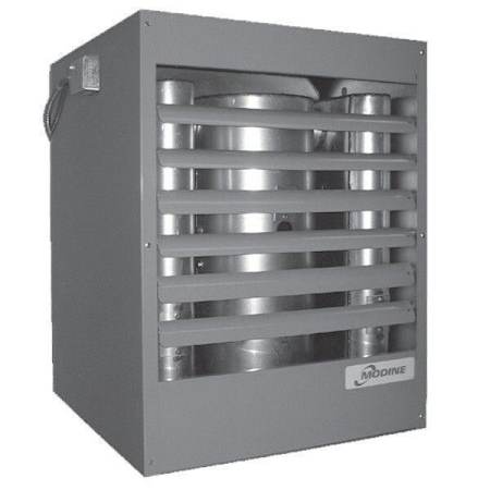 Modine 145,000 BTU - Unit Heater - Oil - 80% Thermal Efficiency - Chimney Vented - Aluminized Steel Heat Exchanger - Propeller Driven N/A