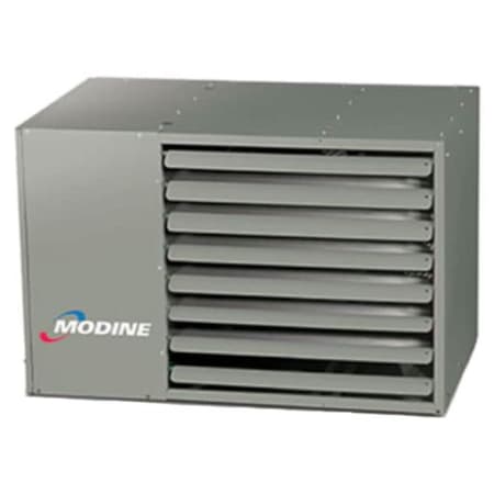 Modine 250,000 BTU - Power Vent Natural Gas Unit Heater - Power Vented - Aluminized Steel Heat Exchanger - 80% Thermal Efficiency N/A