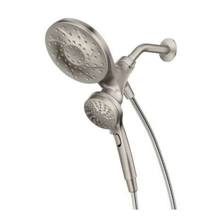 Moen Engage 2.5 GPM Multi-Function Handshower and Rainshower Combo with Magnetix Technology Spot Resist Brushed Nickel