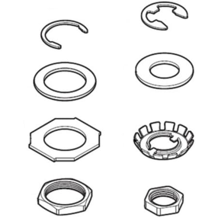 Moen Replacement Mounting Kit N/A