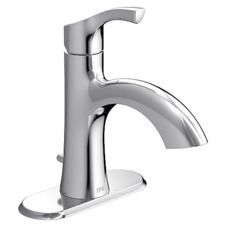 Moen Ash One-Handle Low Arc Bathroom Faucet Chrome