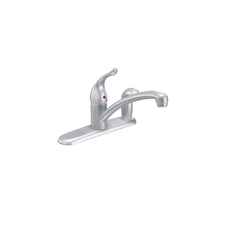 Moen 7434BC Chateau Single Handle Kitchen Faucet with Side Spray ...