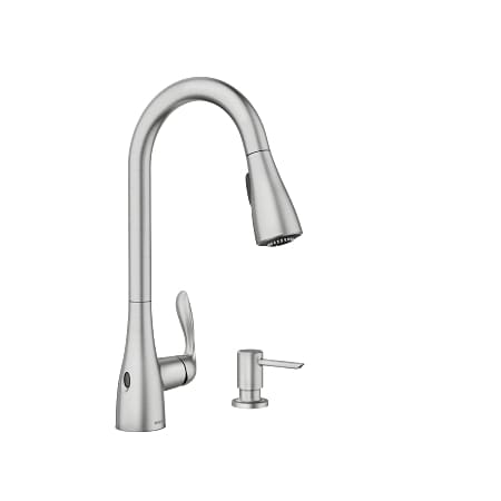 Moen Georgene MotionSense Wave One-Handle Pulldown Touchless Kitchen Faucet Spot Resist Stainless