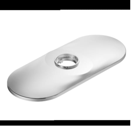 Moen Commercial Escutcheon Plate from the M-PRESS Collection Chrome