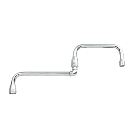 Moen 18" Double Bend Spout from the M-DURA Collection Chrome