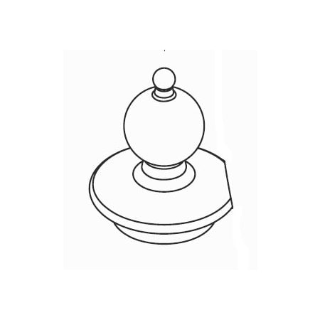 Moen Replacement Spout Cap Kit for Kitchen and Bar Faucets Chrome
