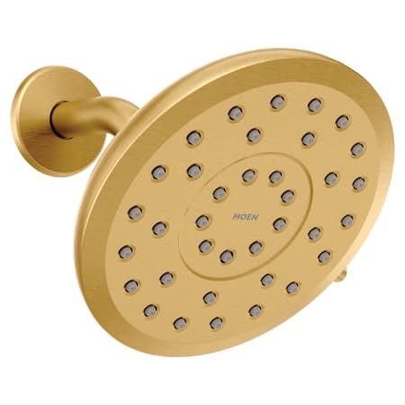 Moen Verso 1.75 GPM Multi Function Round Shower Head with Infiniti™ Dial Brushed Gold