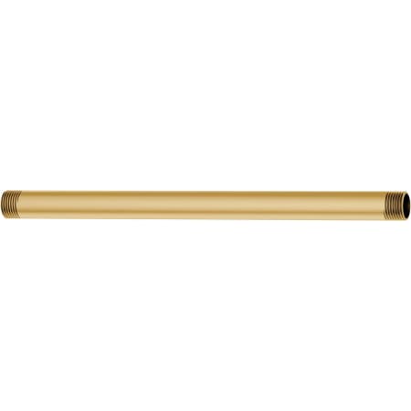 Moen 12" Straight Shower Arm with 1/2" Connection Brushed Gold