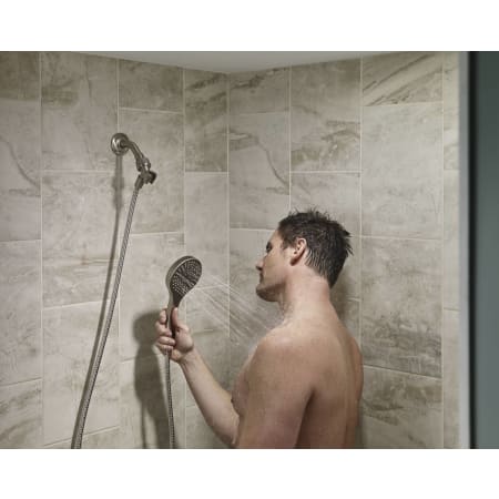 Hand Shower in Use