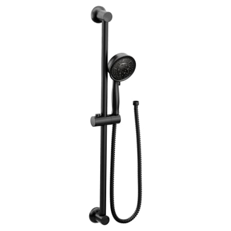 Moen 1.75 GPM Multi Function Hand Shower with Eco Performance and Slide Bar Matte Black