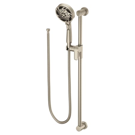 Moen 1.75 GPM Multi-Function Hand Shower Package - Includes Slide Bar and Hose Brushed Nickel