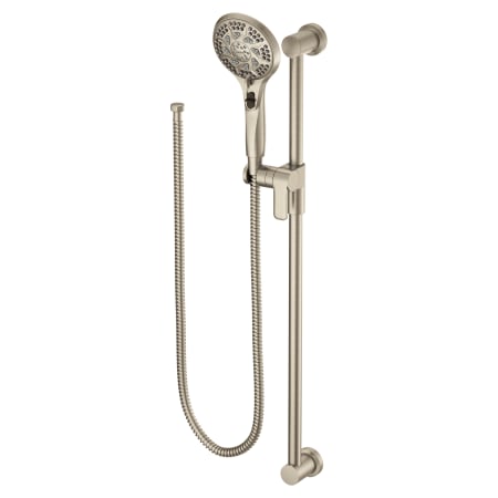 Moen 1.75 GPM Multi-Function Hand Shower Package - Includes Slide Bar and Hose Brushed Nickel