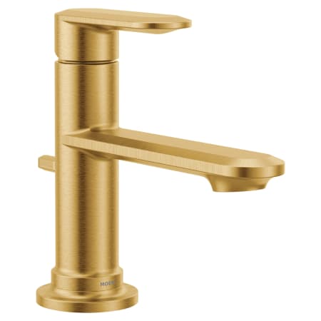 Moen Greenfield 1.2 GPM Single Hole Bathroom Faucet Brushed Gold