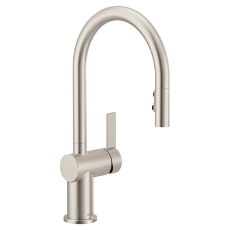 Moen Cia 1.5 GPM Single Hole Pull Down Kitchen Faucet Spot Resist Stainless
